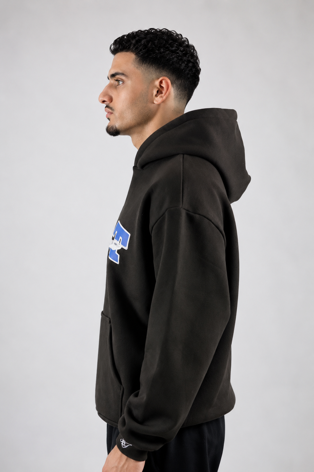 Snake Hoodie Dark brown