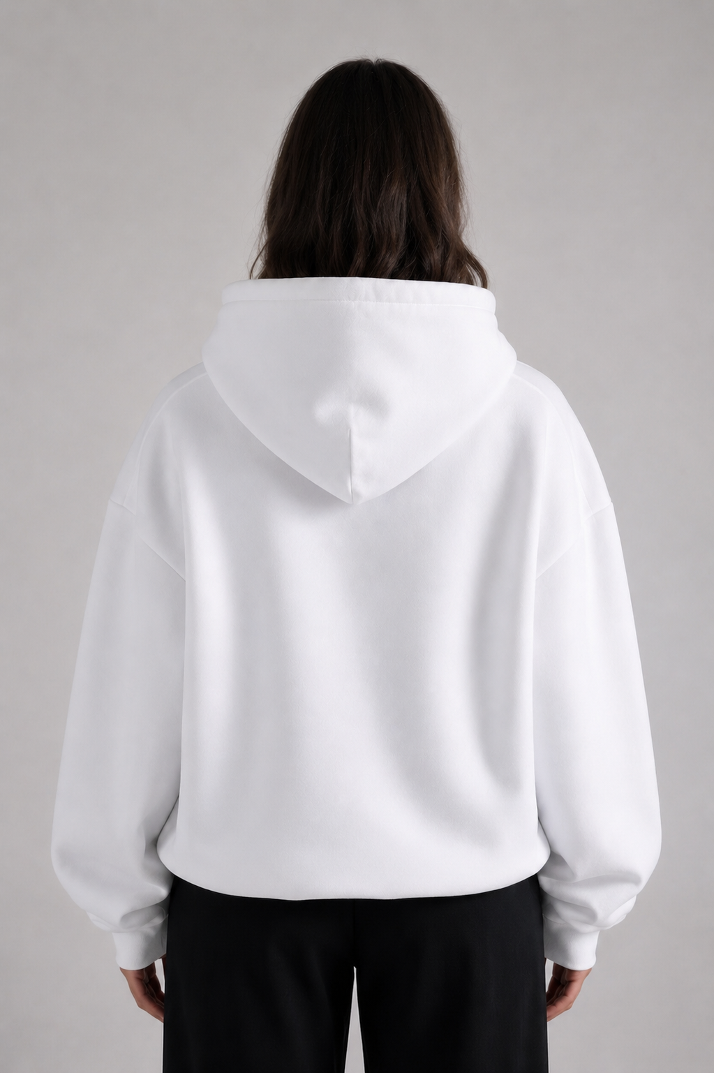 Rose Hoodie White
