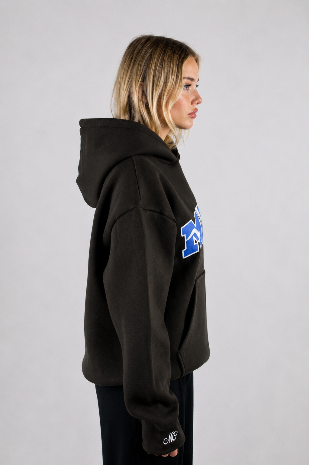 Snake Hoodie Dark brown