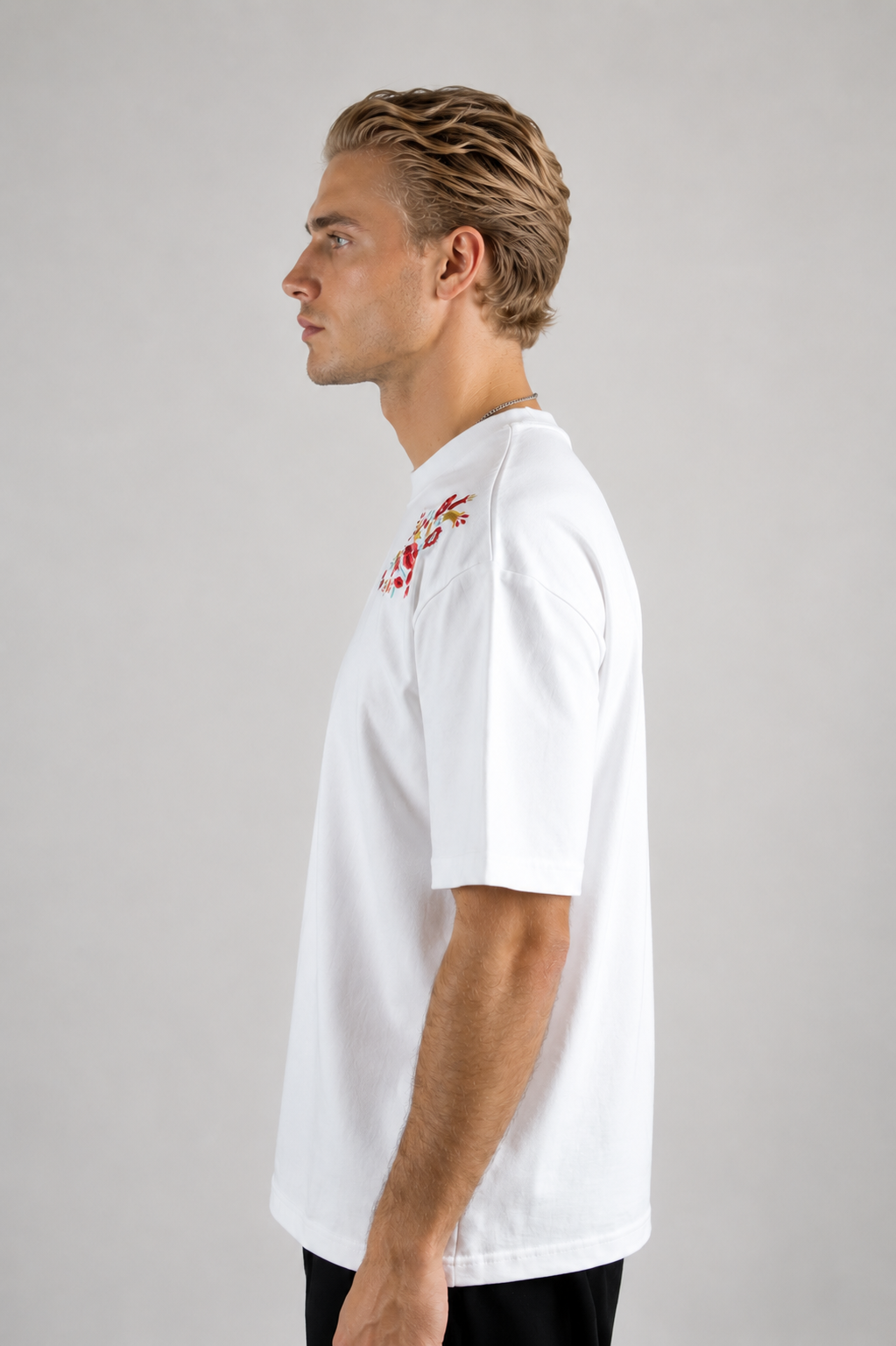 Blossom & Snake White T-Shirt