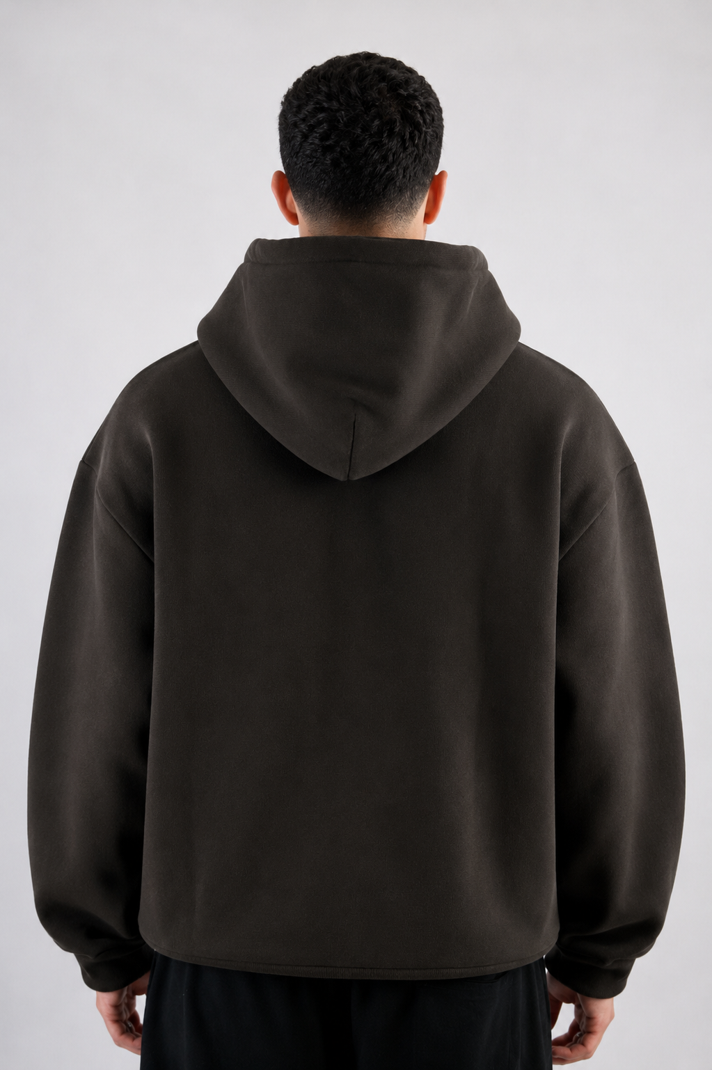 Snake Hoodie Dark brown