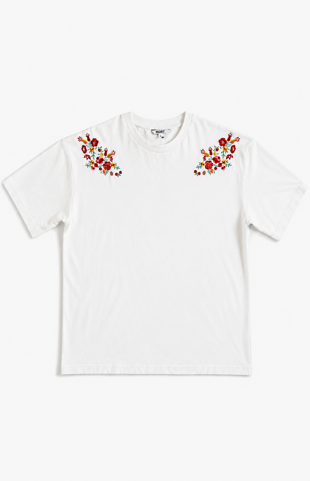 Blossom & Snake White T-Shirt