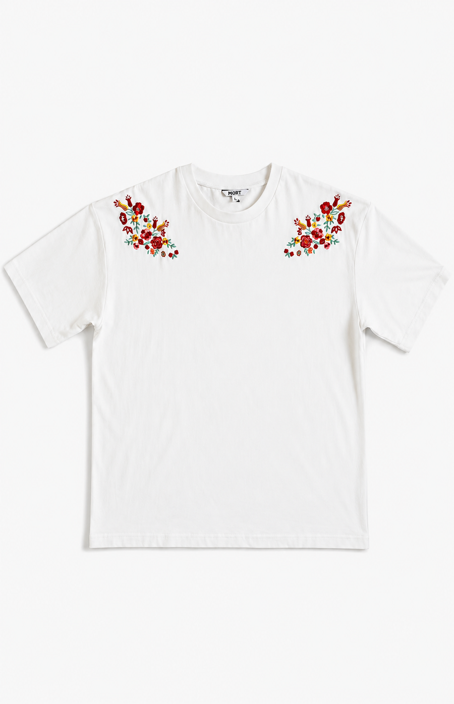 Blossom & Snake White T-Shirt